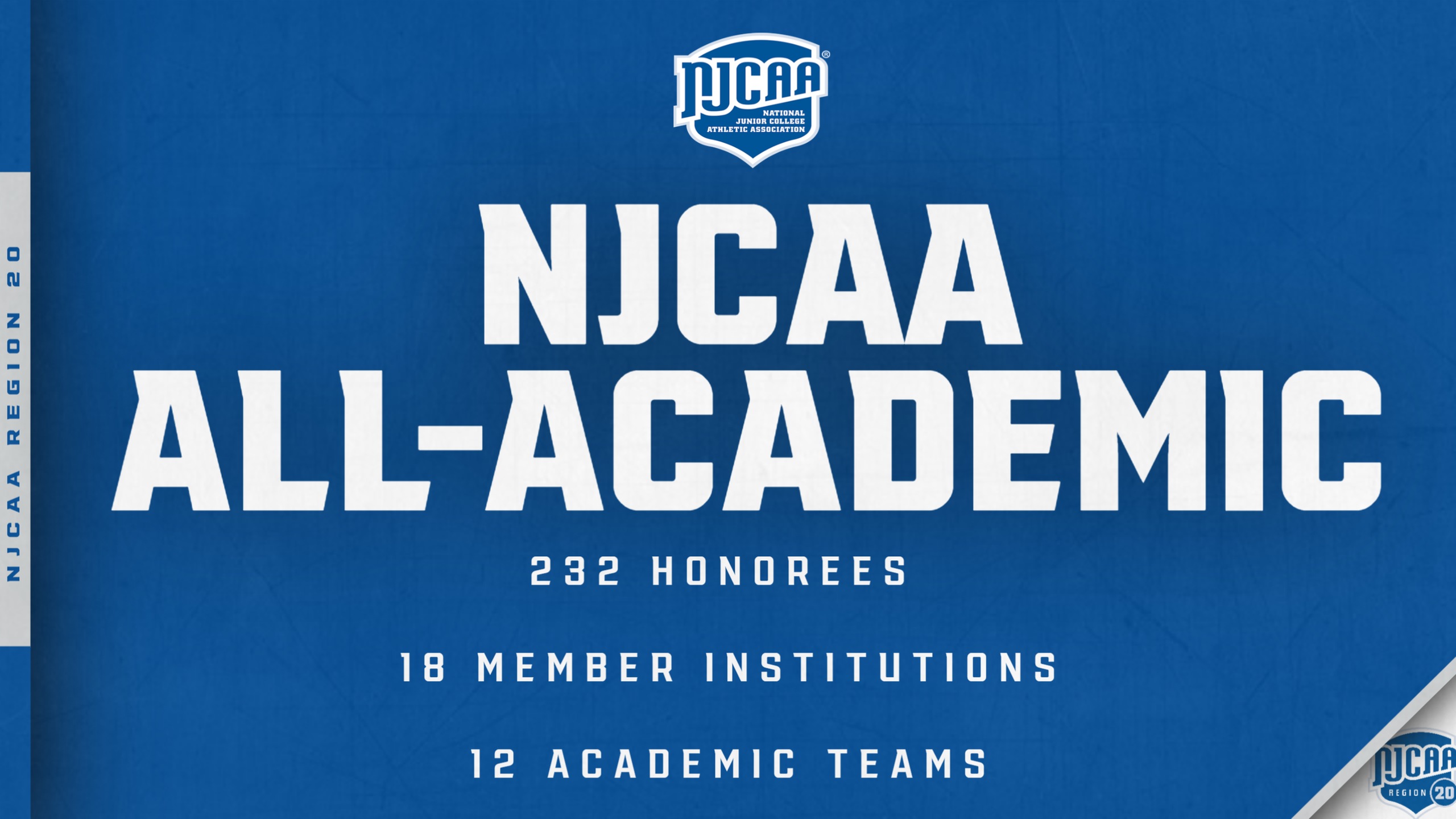 NJCAA Announces All-Academic Awards