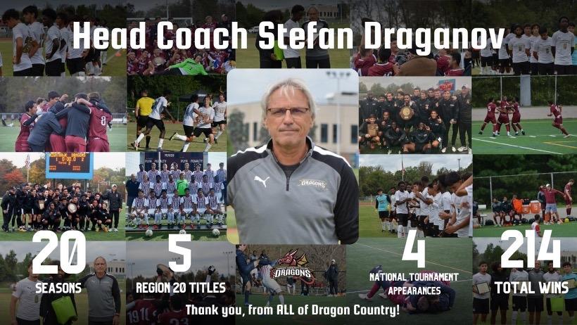 Stefan Draganov Steps Down After 20-Year Career at Howard CC